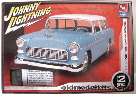 AMT 1/25 1955 Chevrolet Nomad Wagon - Stock / Custom / Drag, 38461 plastic model kit